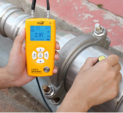 Máy đo độ dày siêu âm LS213 Linshang-Đo độ dày kim loại sắt, thép, nhựa, thủy tinh, nhôm, đồng ...